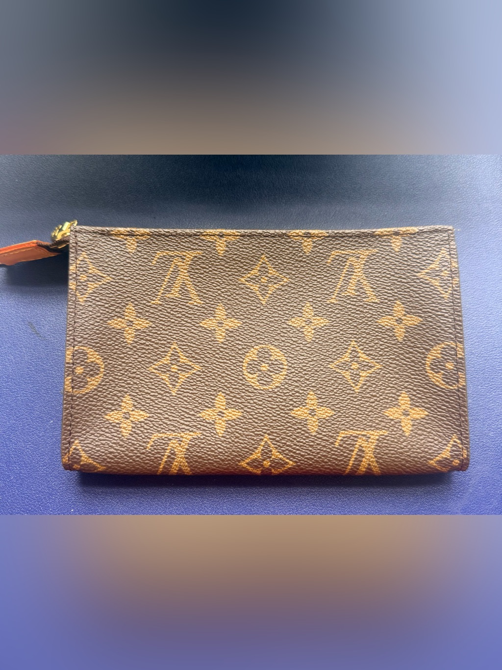 Authentic Louis Vuitton Vintage Classic Signature Mini Pouch Monogram Print